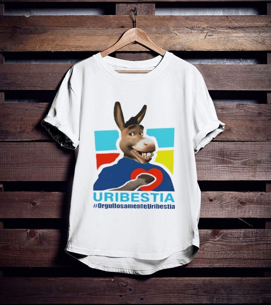 Donkey From Shrek Uribestia OrgullosamenteUribestia Hashtag T-Shirt