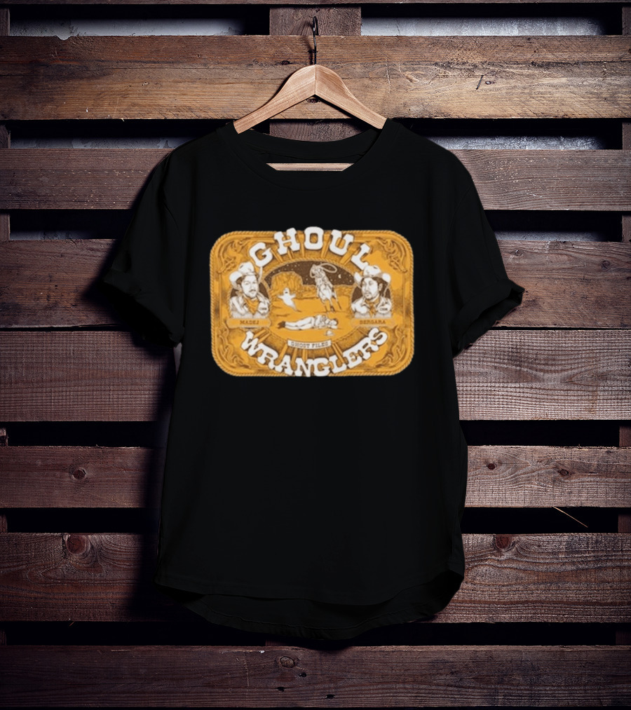 Ghost Files Ghoul Wranglers Madej Bergara Cowboy T-Shirt