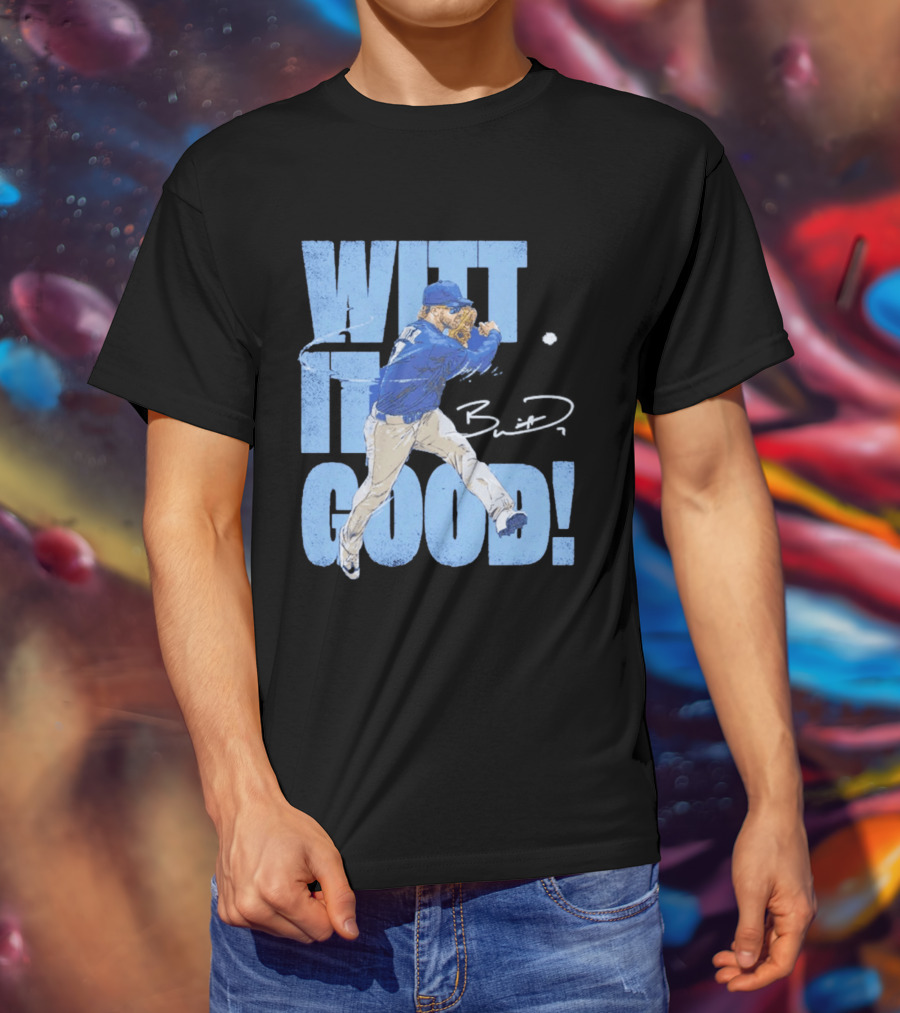 Bobby Witt Jr Kansas City Royals Witt It Good Celebrating Baseball Excellence T-Shirt