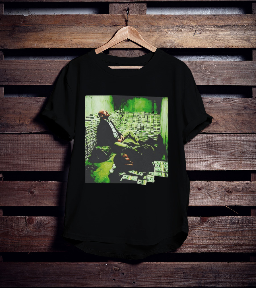 Breaking Bad Walter White Money Stacks Scene Heisenberg Transformation T-Shirt
