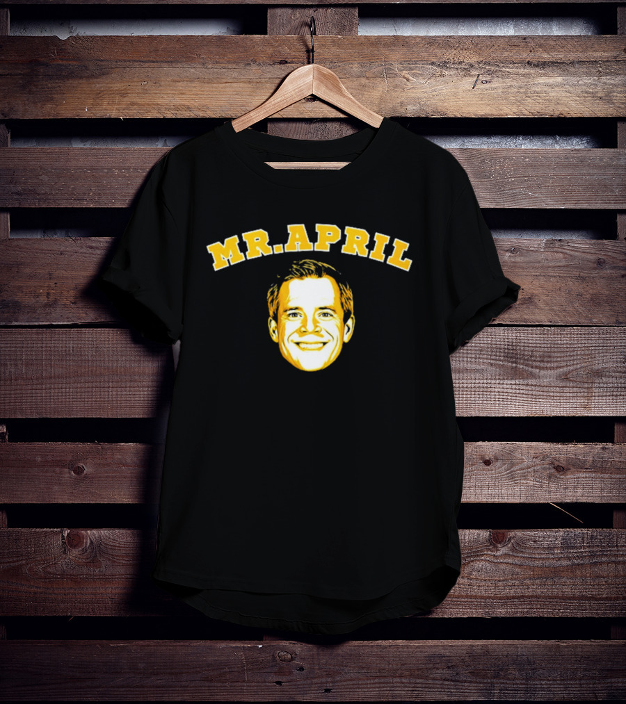 Michigan Wolverines Mr. April Big Head T-Shirt
