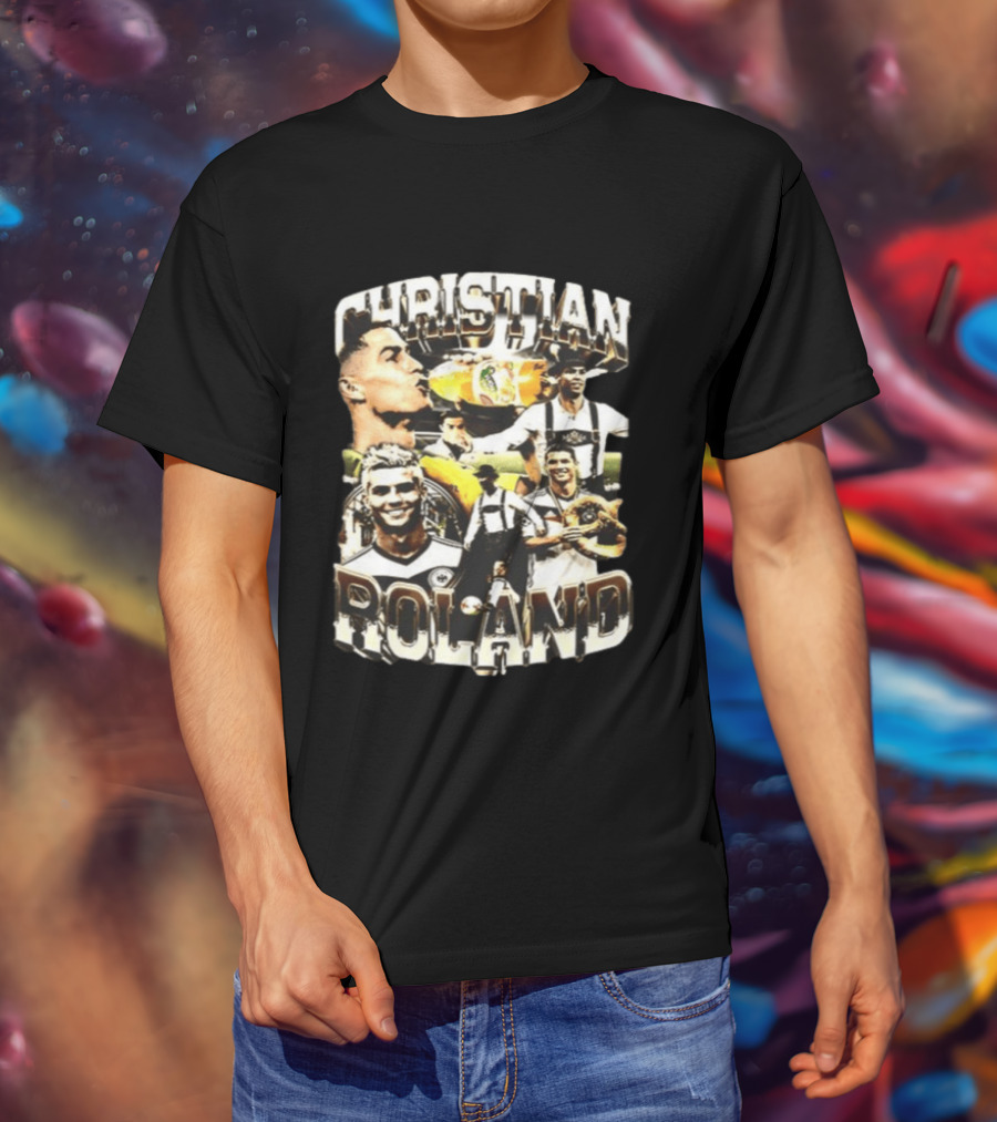 Christian Roland German Culture Beer Oktoberfest Soccer T-Shirt