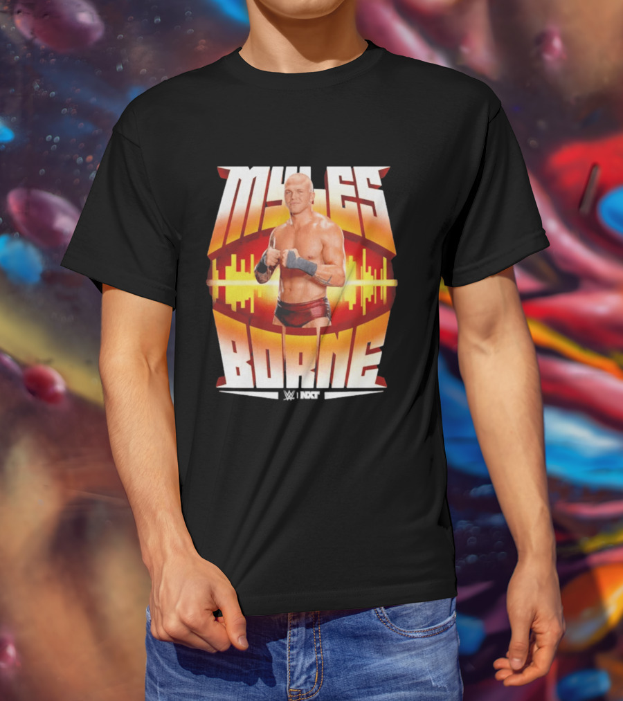 Myles Borne WWE Vibes Waves Champion T-Shirt
