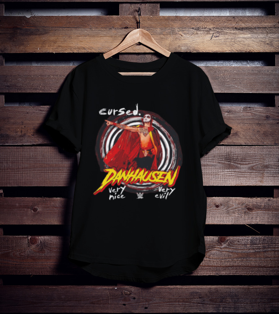 Cursed Danhausen WWE Very Nice Very Evil T-Shirt