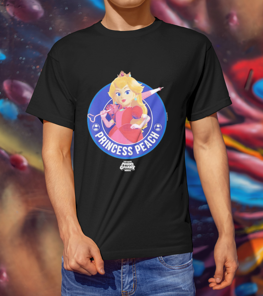 Princess Peach Super Mario Galaxy Movie Adventure T-Shirt