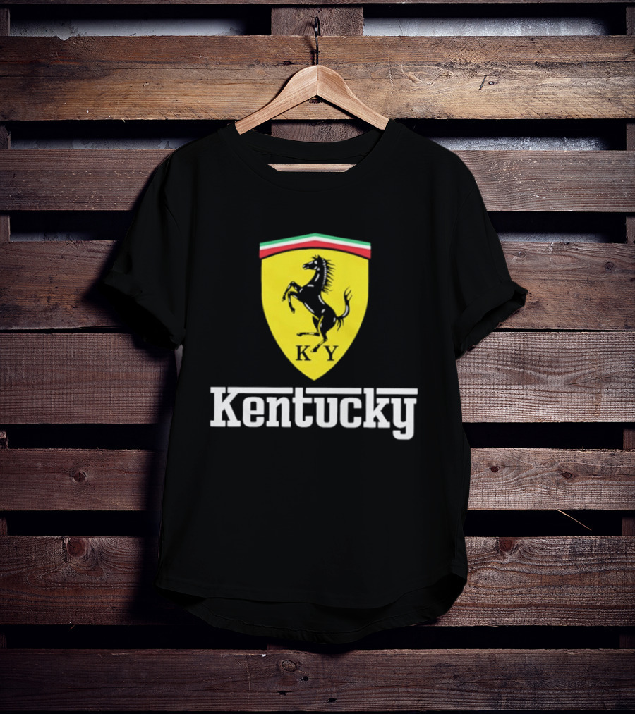 Kentucky Horsepower Ferrari T-Shirt