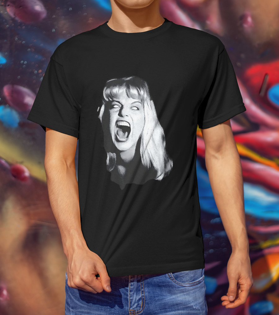 Laura Palmer Scream Twin Peaks Horror T-Shirt