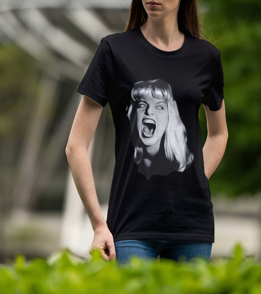 Laura Palmer Scream Twin Peaks Horror T-Shirt