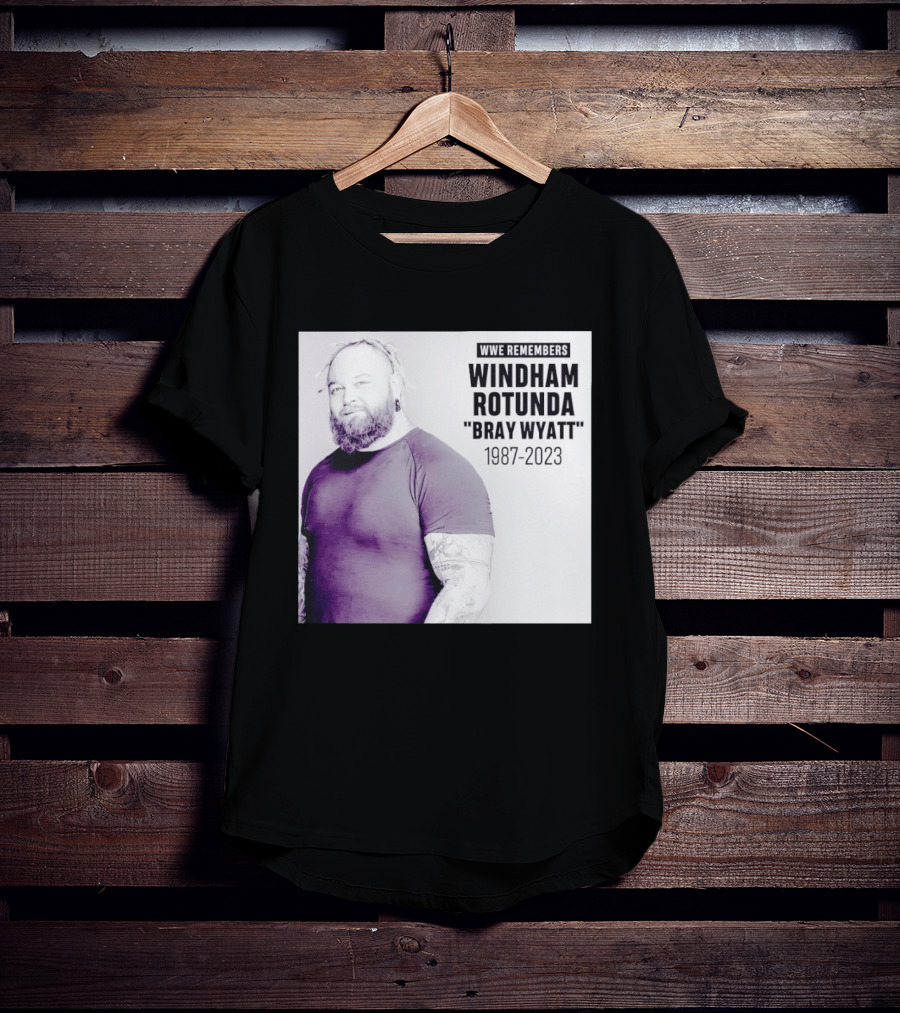 WWE Remembers Windham Rotunda Bray Wyatt 1987 2023 T-Shirt