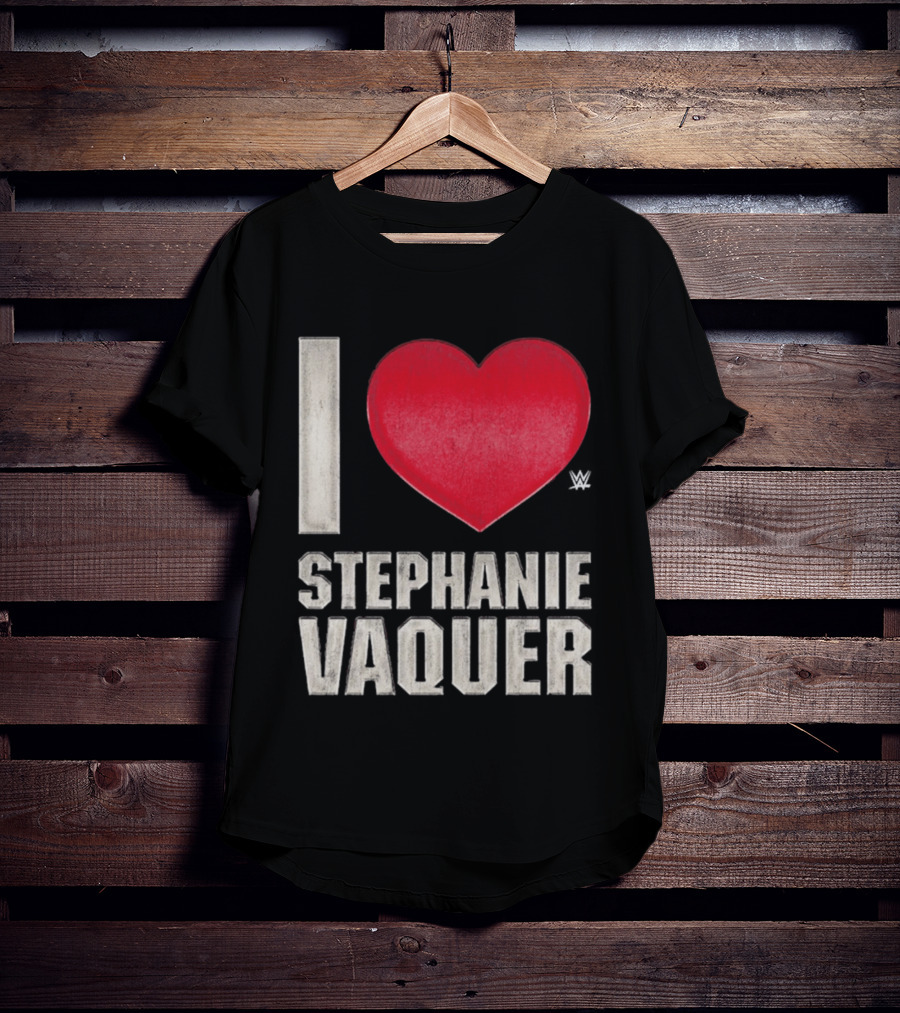 I Heart Stephanie Vaquer Enthusiast Passion W Red Heart T-Shirt