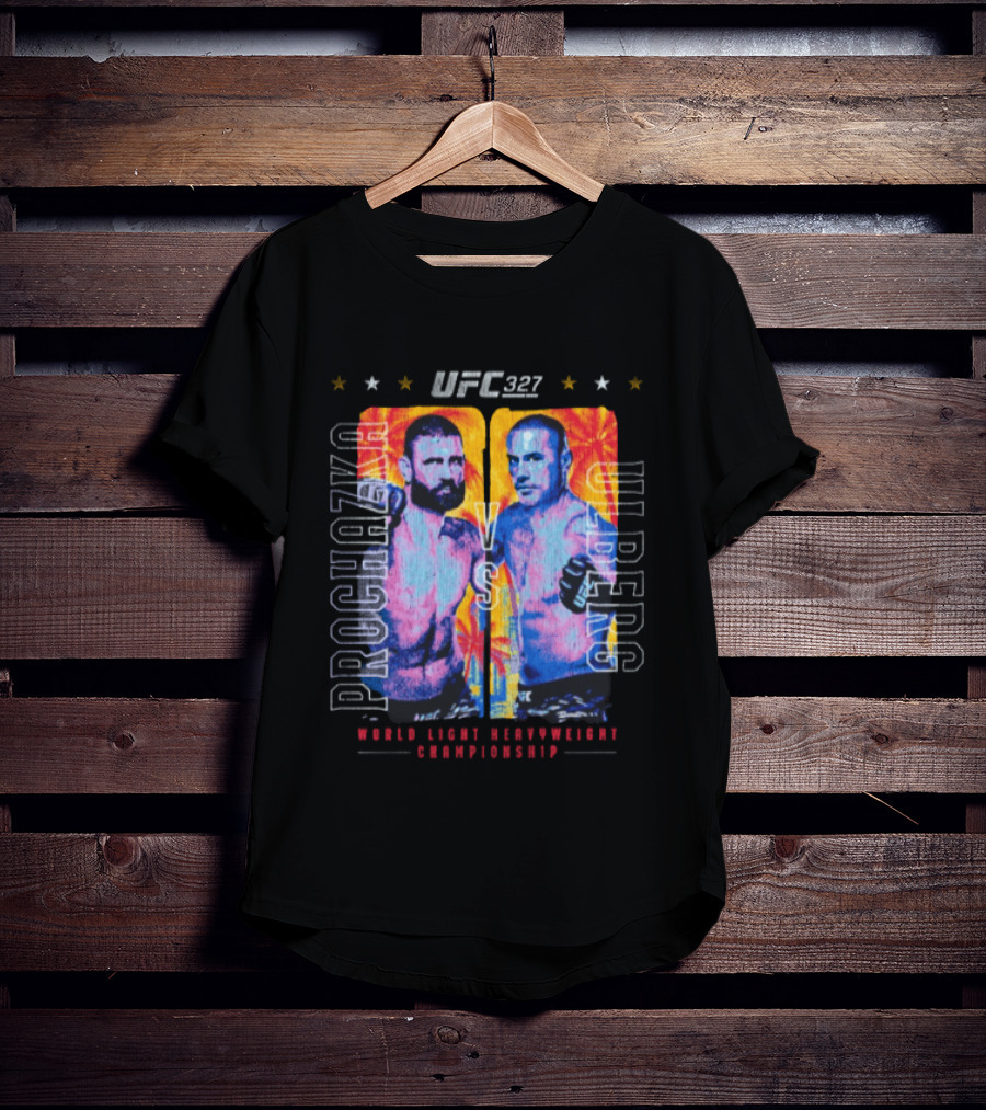 UFC 327 Prochazka Vs Ulberg Heavyweight Championship Showdown 2026 T-Shirt