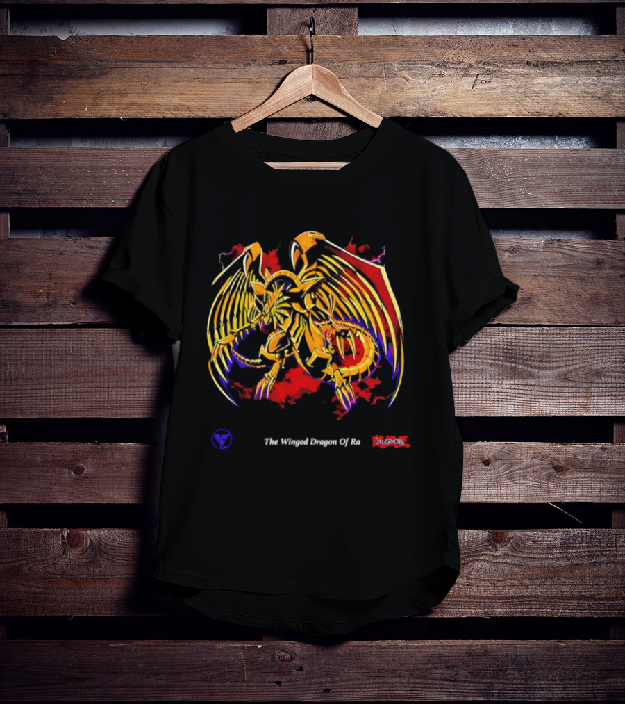 Yu Gi Oh The Winged Dragon Of Ra Symbolic Gold T-Shirt