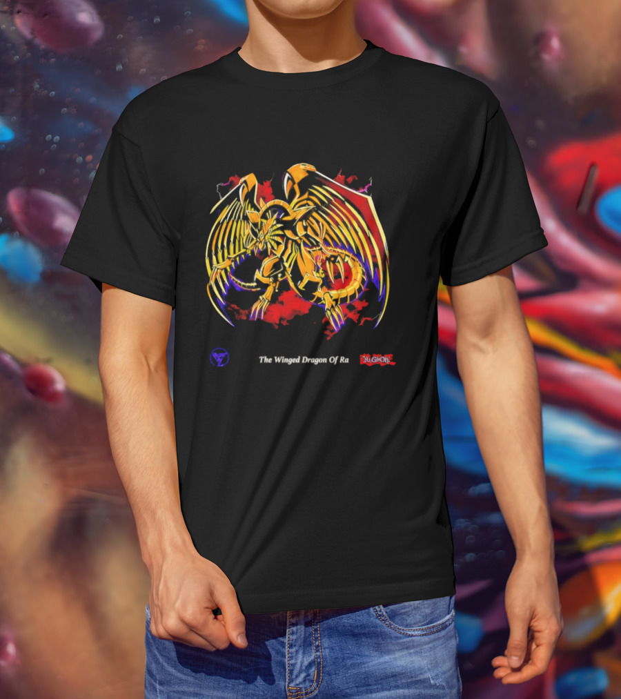 Yu Gi Oh The Winged Dragon Of Ra Symbolic Gold T-Shirt
