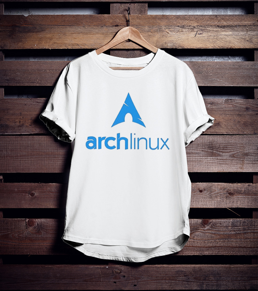Arch Linux Blue A T-Shirt