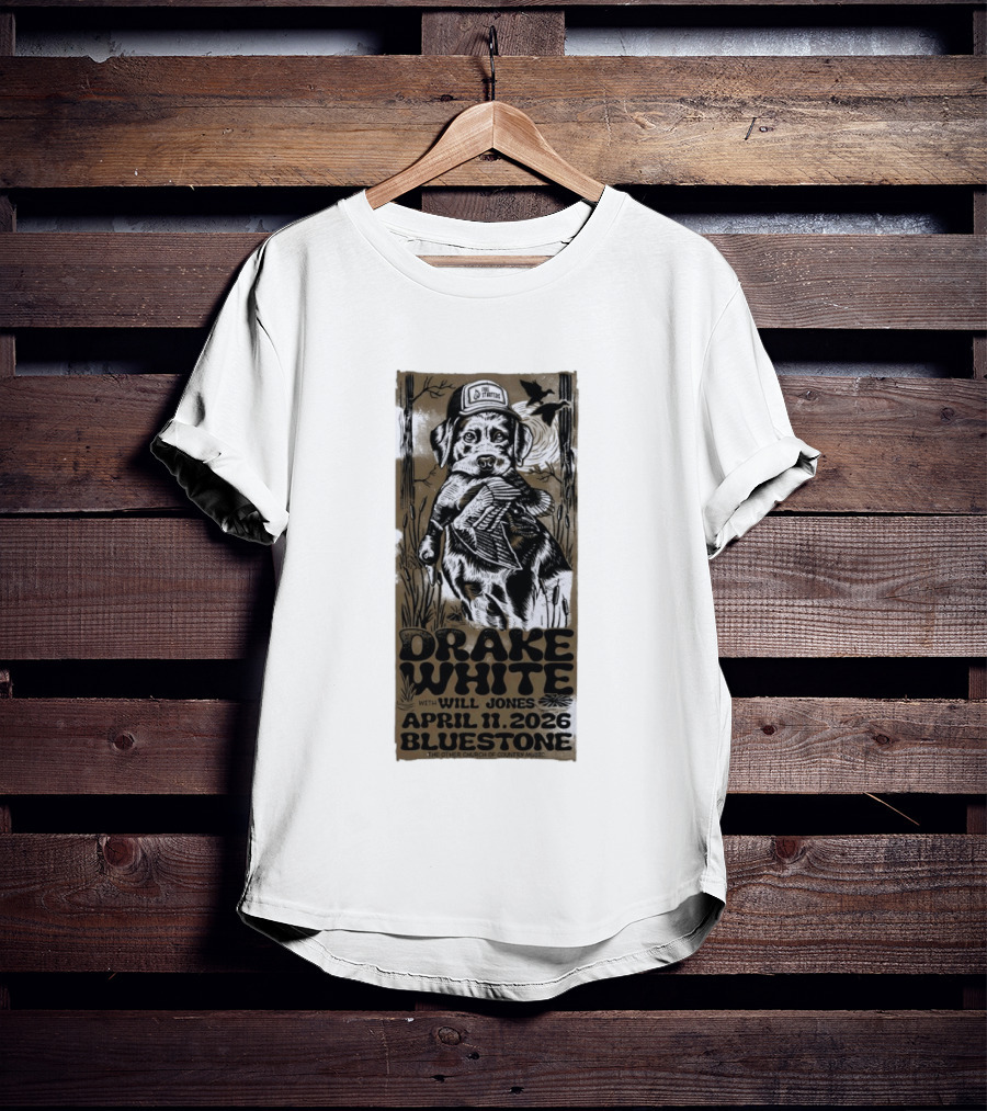 Drake White April 11 2026 Bluestone Columbus OH With Will Jones The Other Church Of Country Music T-Shirt