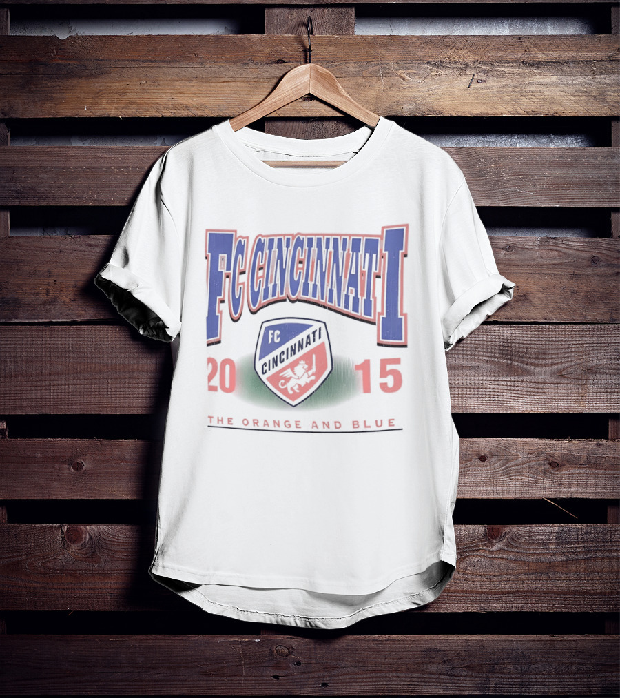 FC Cincinnati 2015 The Orange And Blue T-Shirt