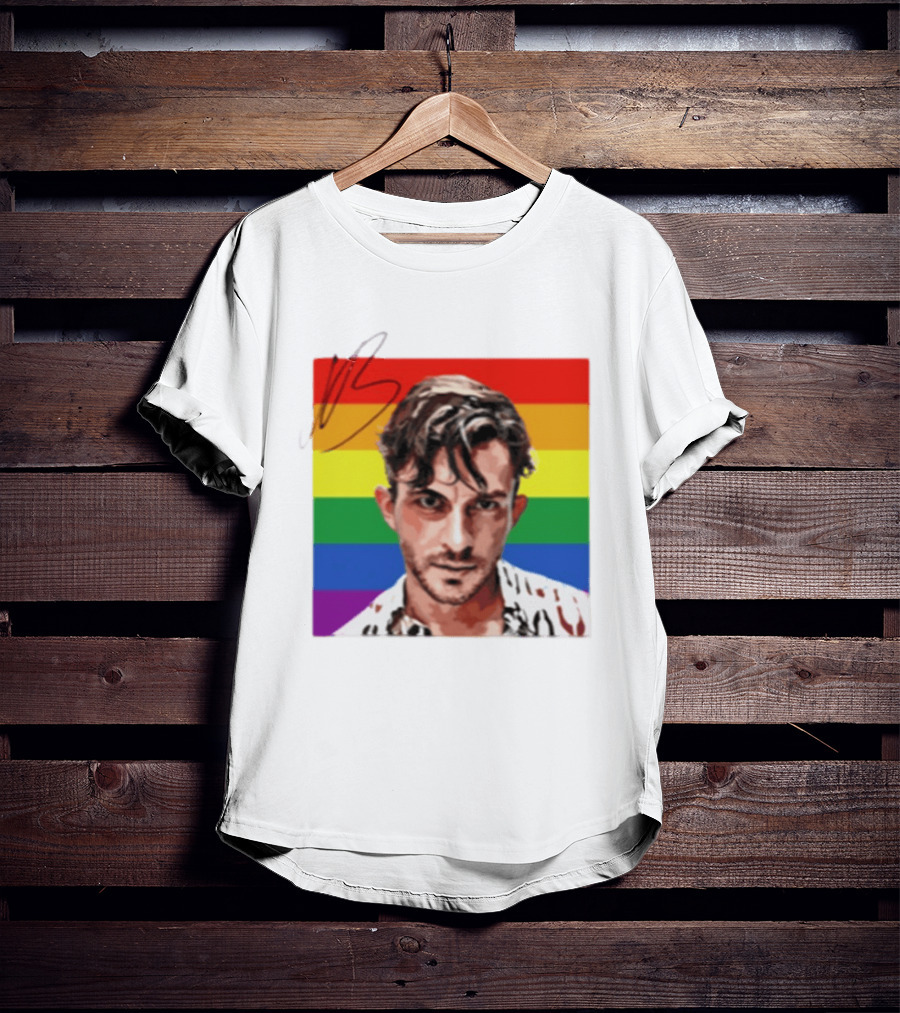 Jonathan Bailey LGBTQ+ Rainbow T-Shirt