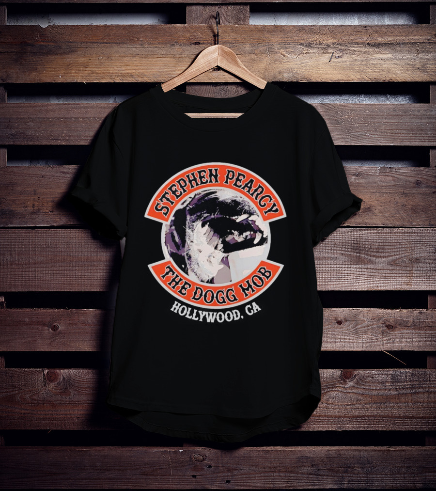 Stephen Pearcy The Dogg Mob Hollywood CA Vintage Rock Band T-Shirt