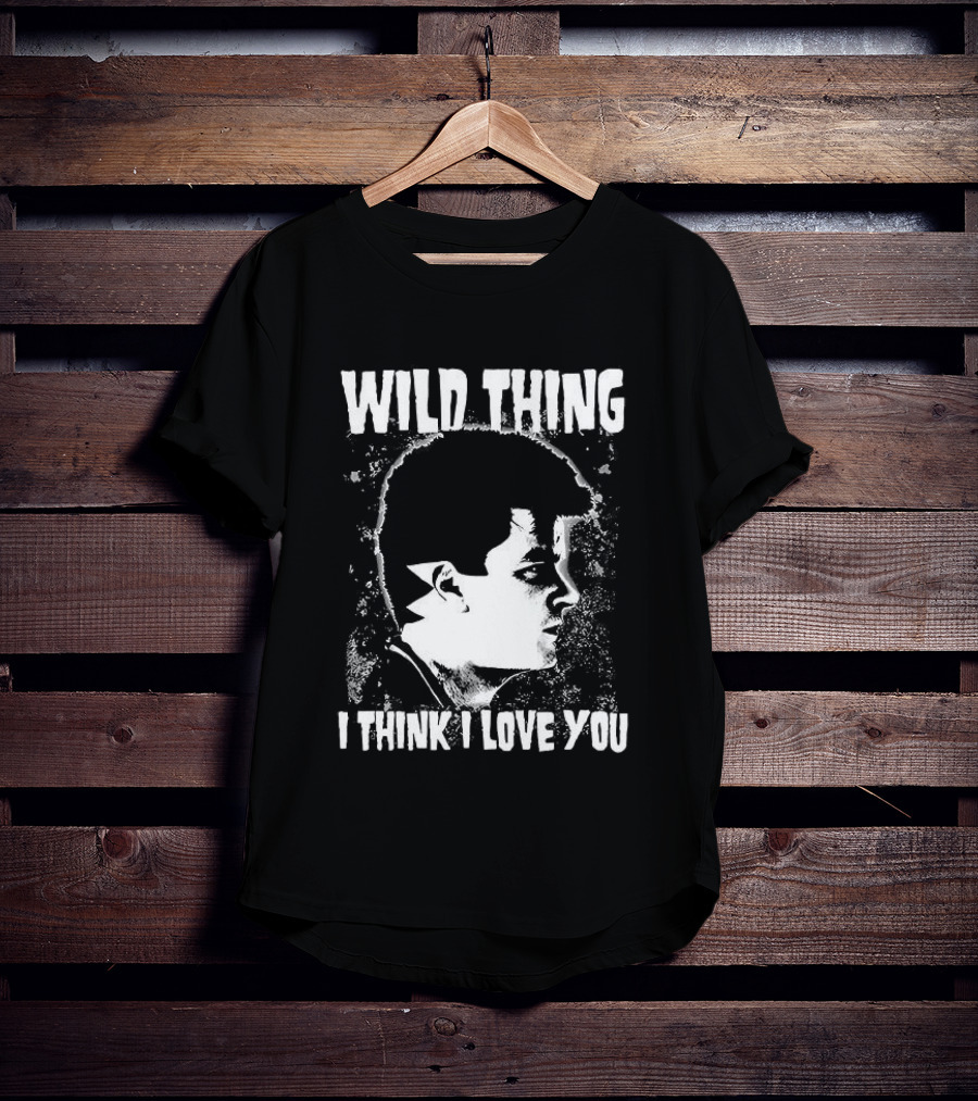 Ricky Vaughn Wild Thing I Think I Love You Major League T-Shirt