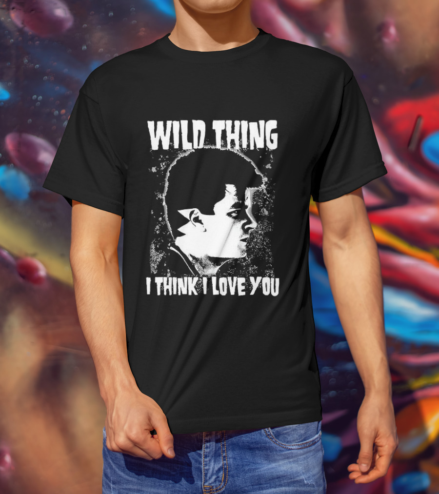 Ricky Vaughn Wild Thing I Think I Love You Major League T-Shirt