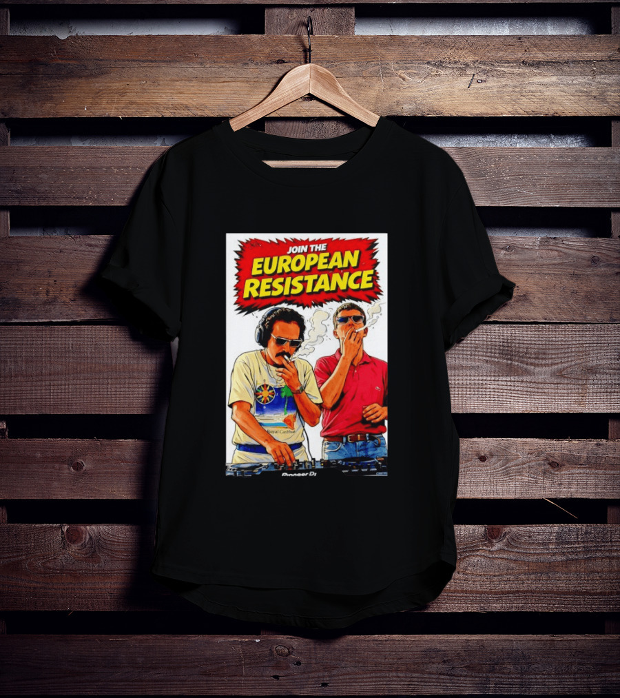 DJ Pioneer Join The European Resistance Grand Theft Auto T-Shirt
