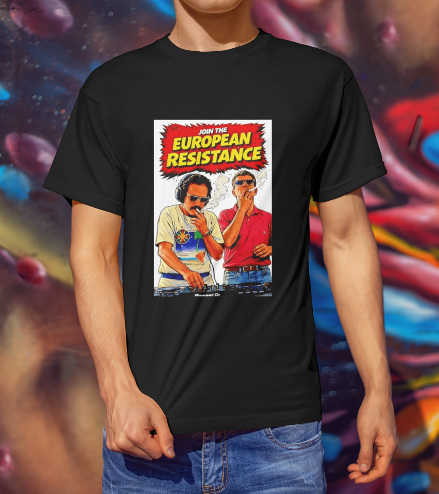 DJ Pioneer Join The European Resistance Grand Theft Auto T-Shirt