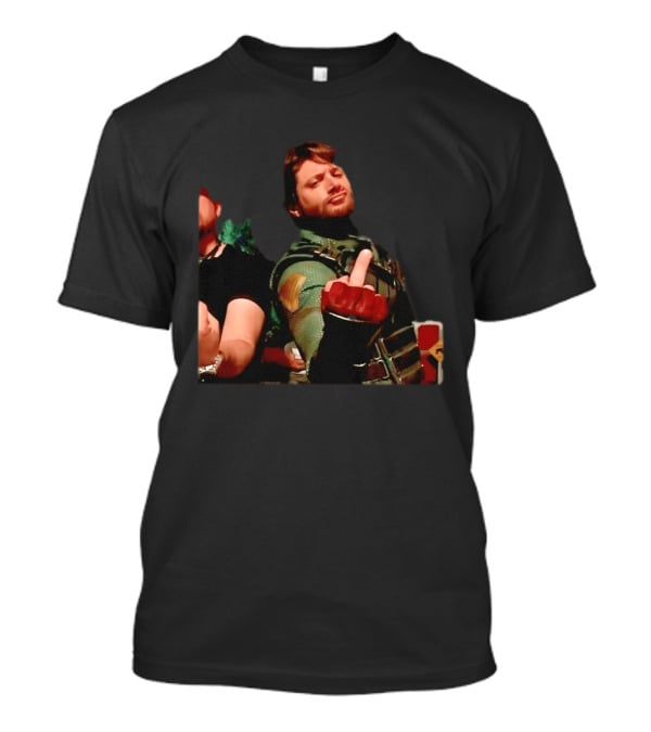 Soldier Boy Middle Finger Humorous The Boys Character Fandom T-Shirt