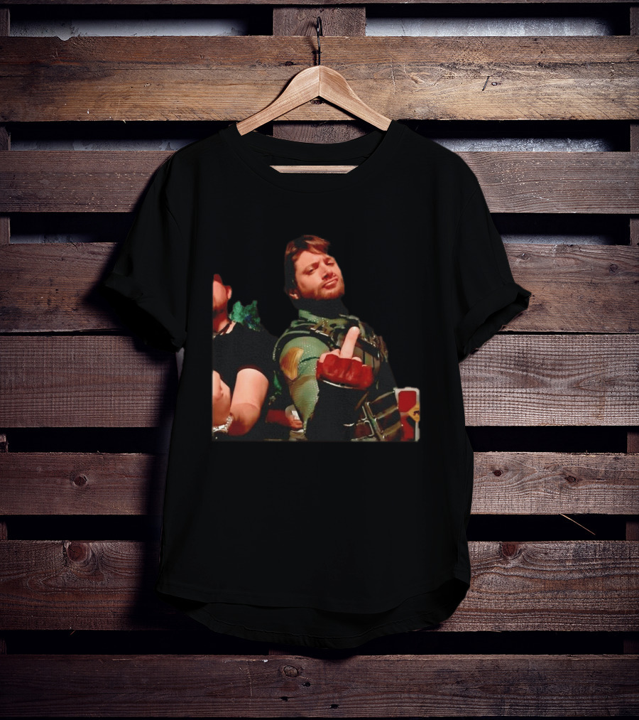 Soldier Boy Middle Finger Humorous The Boys Character Fandom T-Shirt