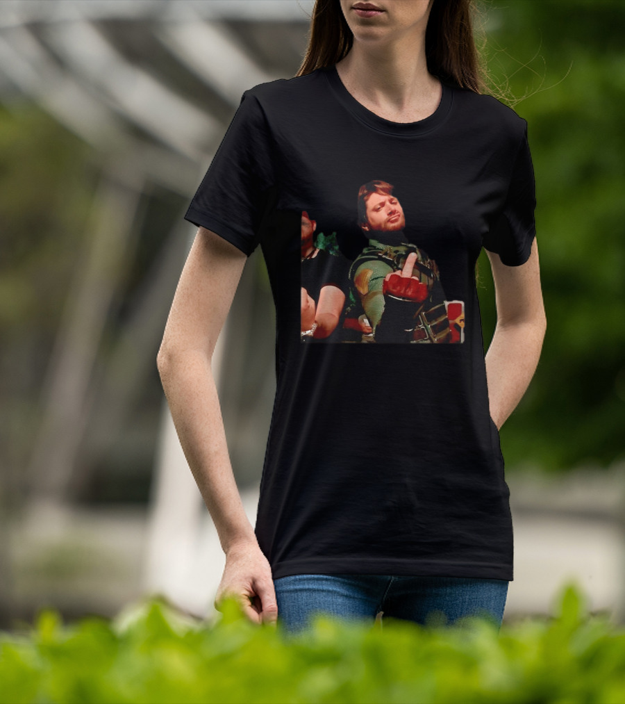 Soldier Boy Middle Finger Humorous The Boys Character Fandom T-Shirt