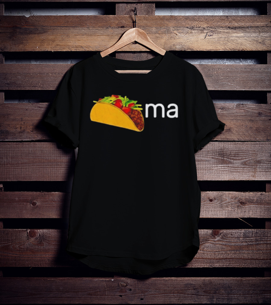 Tacoma Taco Graphic Text Food Pun Mexican Cuisine Humor Trend T-Shirt