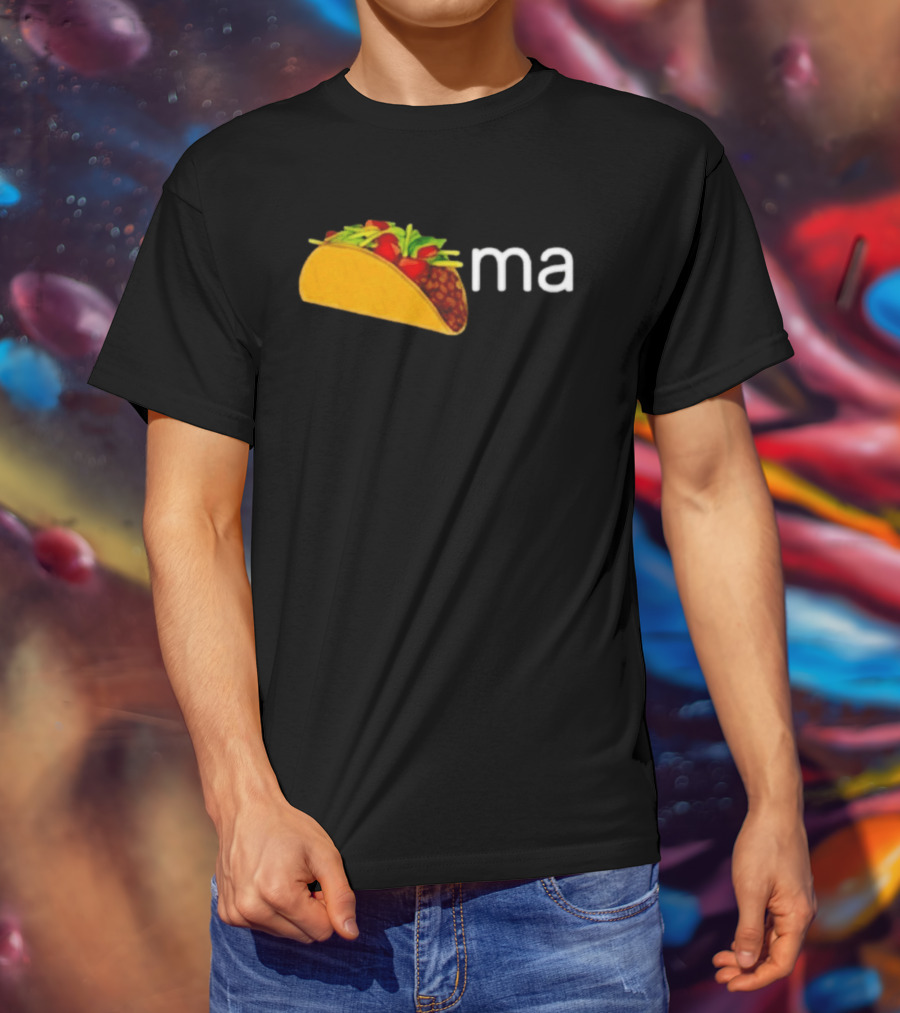 Tacoma Taco Graphic Text Food Pun Mexican Cuisine Humor Trend T-Shirt