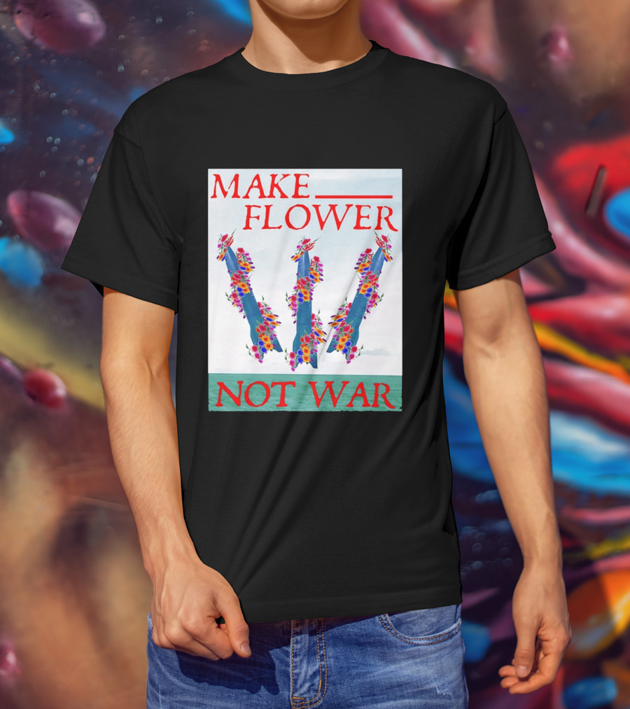 Minuteman III Make Flower Not War T-Shirt