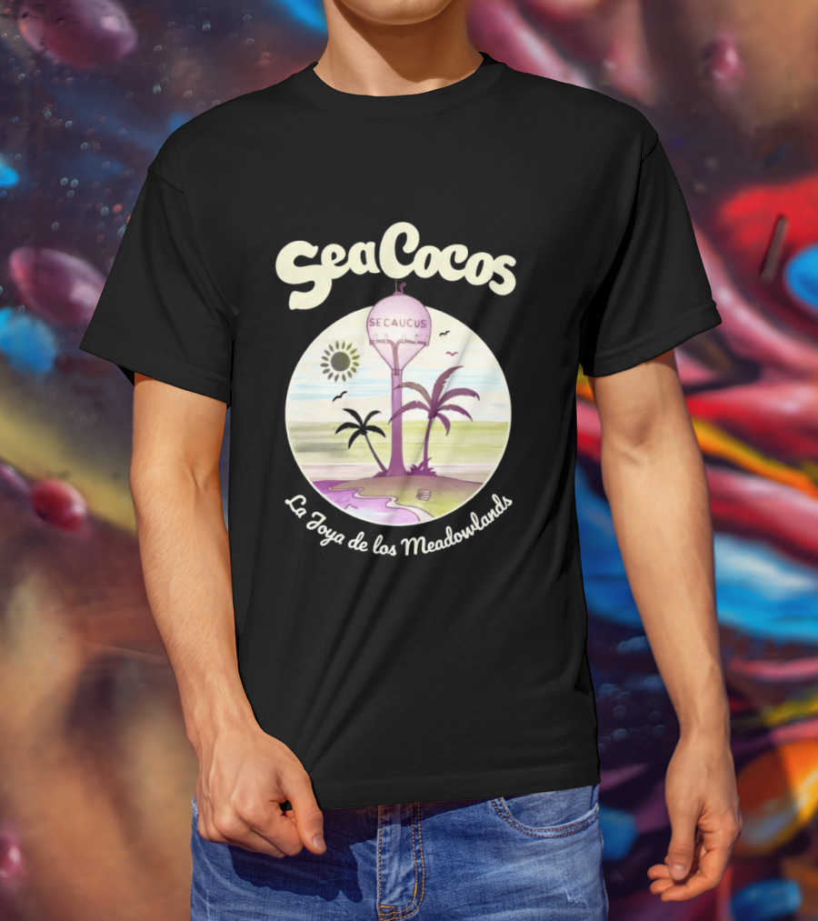 Sea Cocos Secaucus NJ Palm Meadowlands La Joya De Los Meadowlands T-Shirt