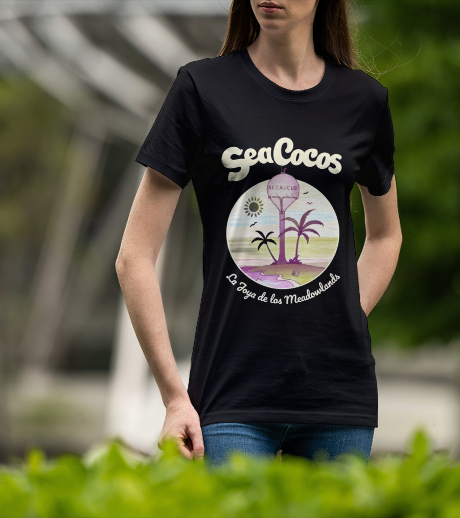 Sea Cocos Secaucus NJ Palm Meadowlands La Joya De Los Meadowlands T-Shirt