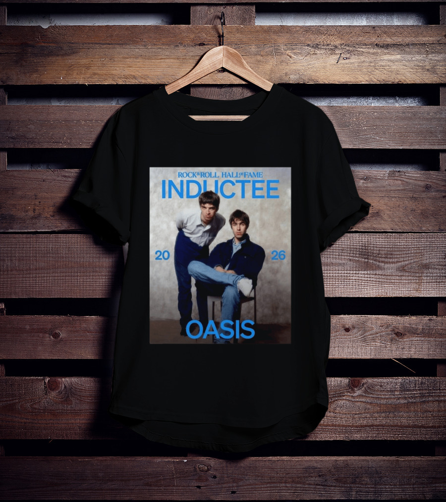 2026 Rock Roll Hall Of Fame Inductee Oasis T-Shirt