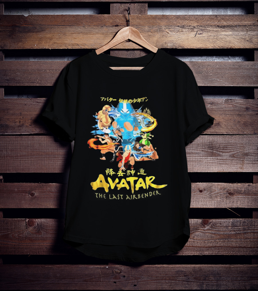 Avatar The Last Airbender Characters Ensemble T-Shirt