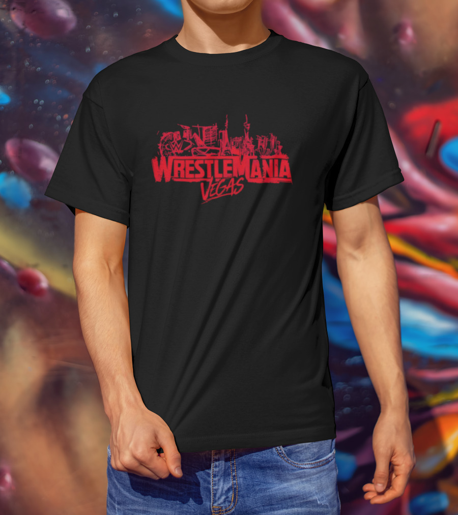 IShowSpeed Branded WWE WrestleMania Vegas 42 T-Shirt