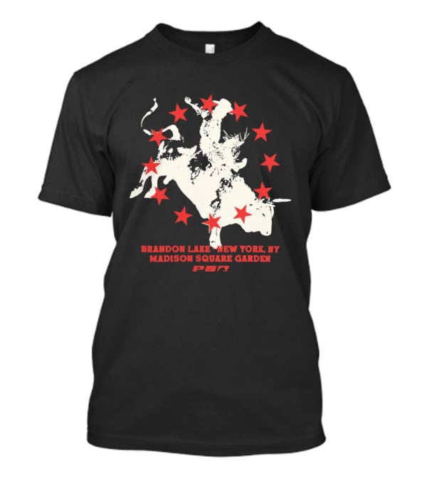 Brandon Lake New York Madison Square Garden PBR Rider Event T-Shirt