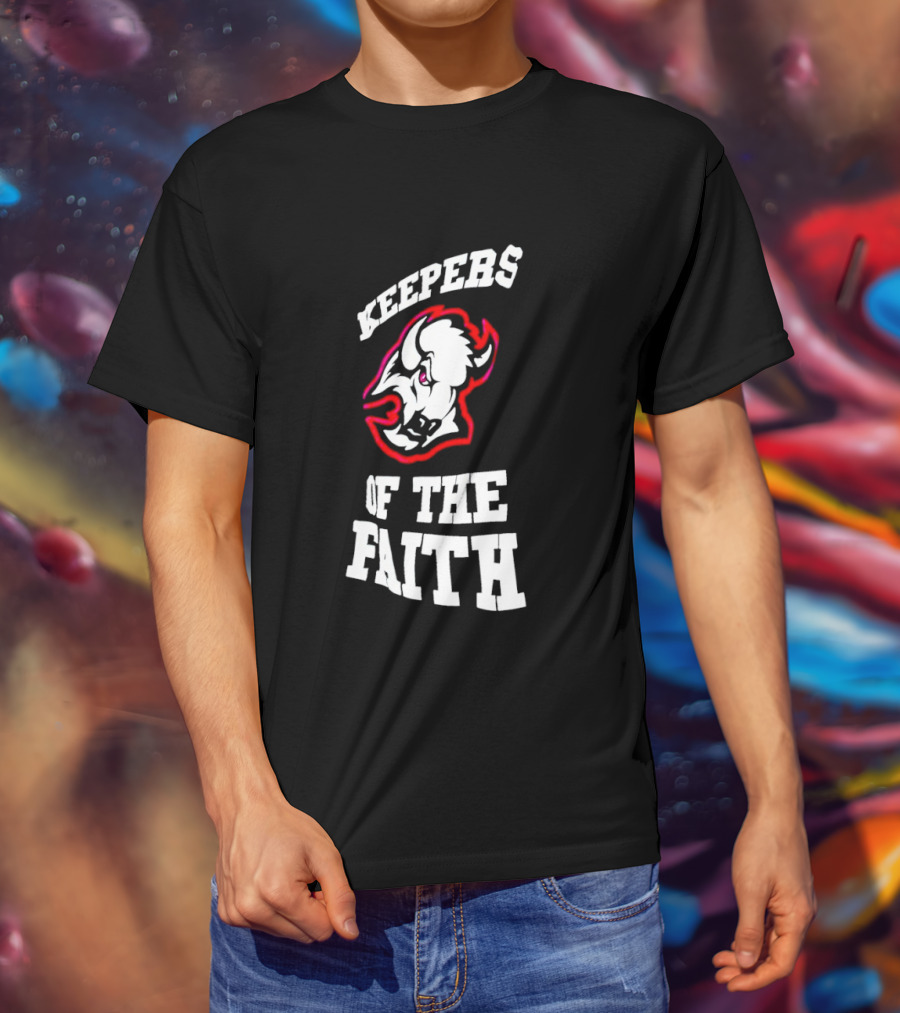 Buffalo Sabres Hockey Keepers Of The Faith National Hockey League T-Shirt