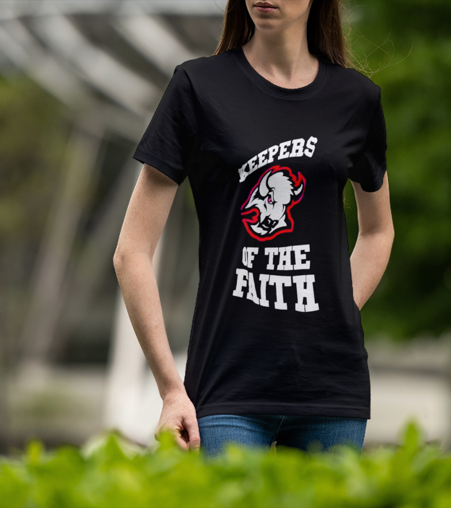 Buffalo Sabres Hockey Keepers Of The Faith National Hockey League T-Shirt