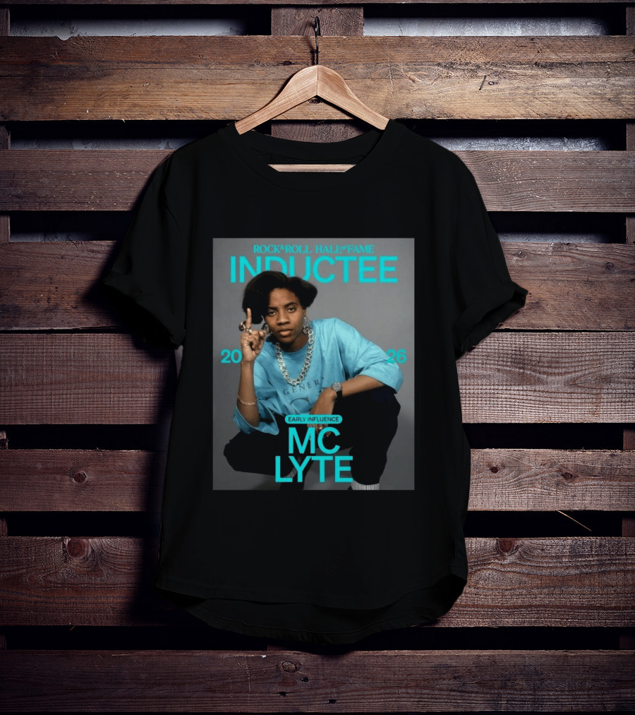 Rock Roll Hall Of Fame 2026 Inductee Early Influence Mc Lyte T-Shirt