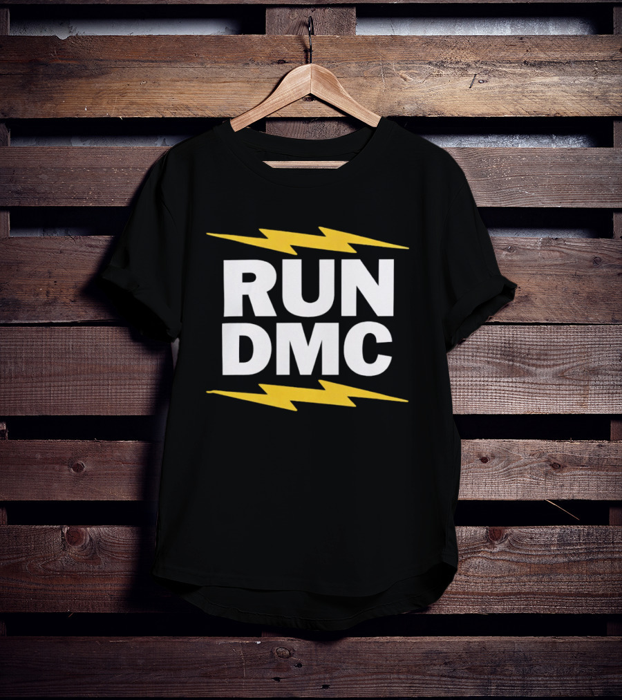 RUN DMC Electric Lightning Bolt T-Shirt