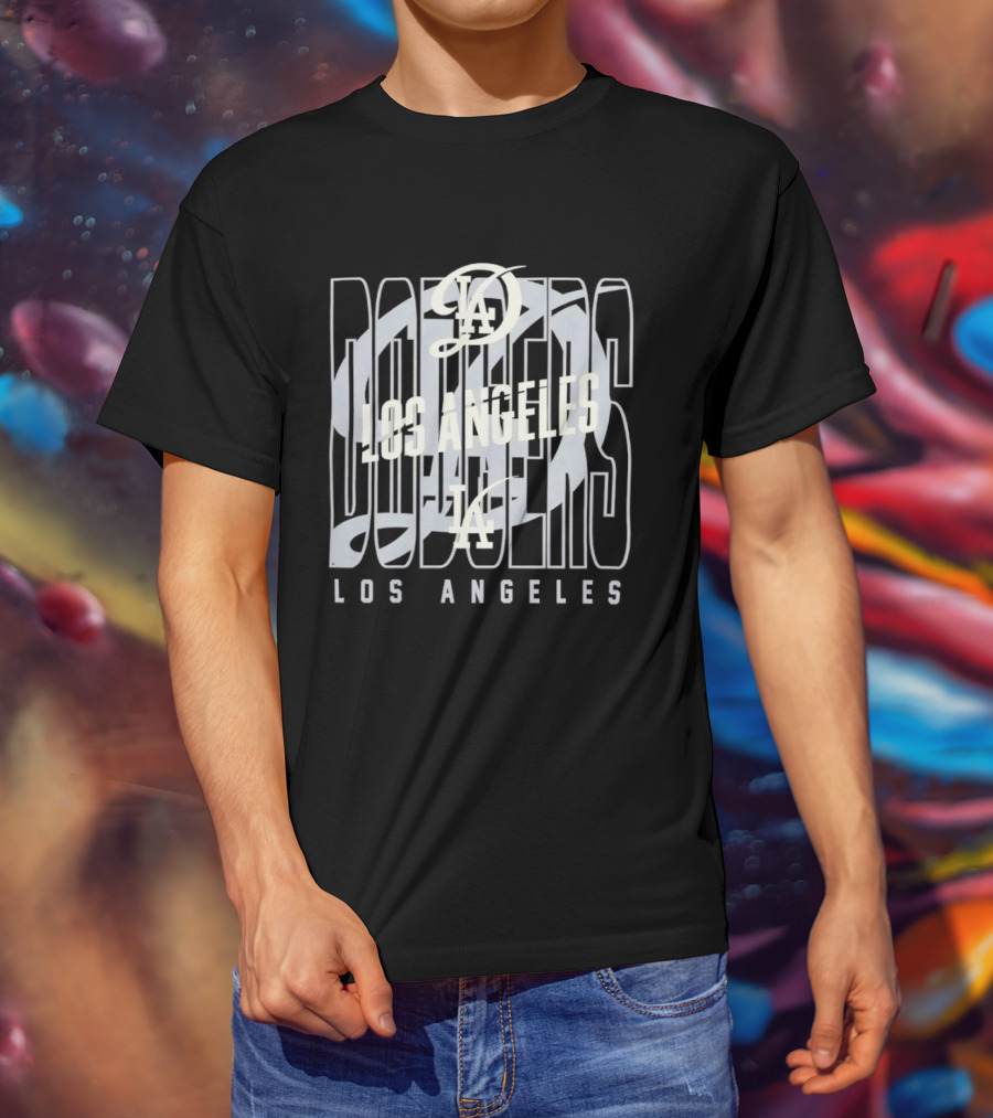 Los Angeles Dodgers LA 2026 City Connect Boxy Dodgers Los Angeles T-Shirt