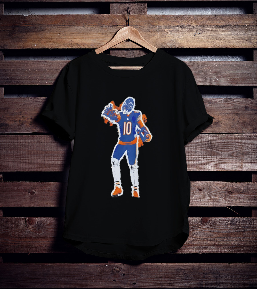 Luther Burden III Chicago Bears Bear Claw Celebration 2026 T-Shirt