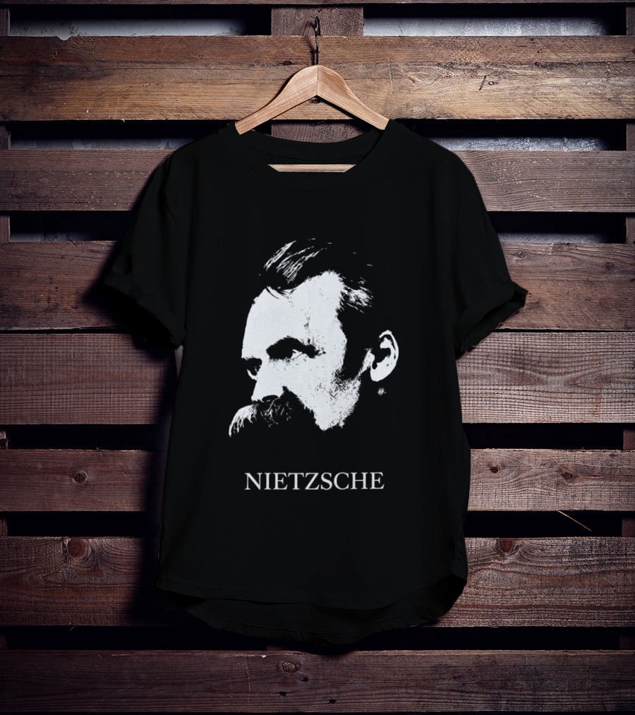 Gdragon Enfants Riches Deprimes Nietzsche Portrait Vintage Aesthetic T-Shirt