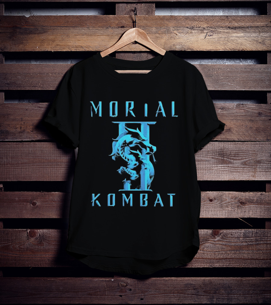 Mortal Kombat II Let The Fight Begin Dragon T-Shirt
