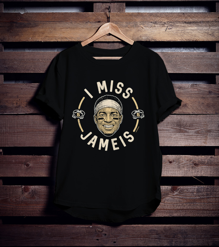 I Miss Jameis Winston Florida State Seminoles Football Crabs Number 5 T-Shirt