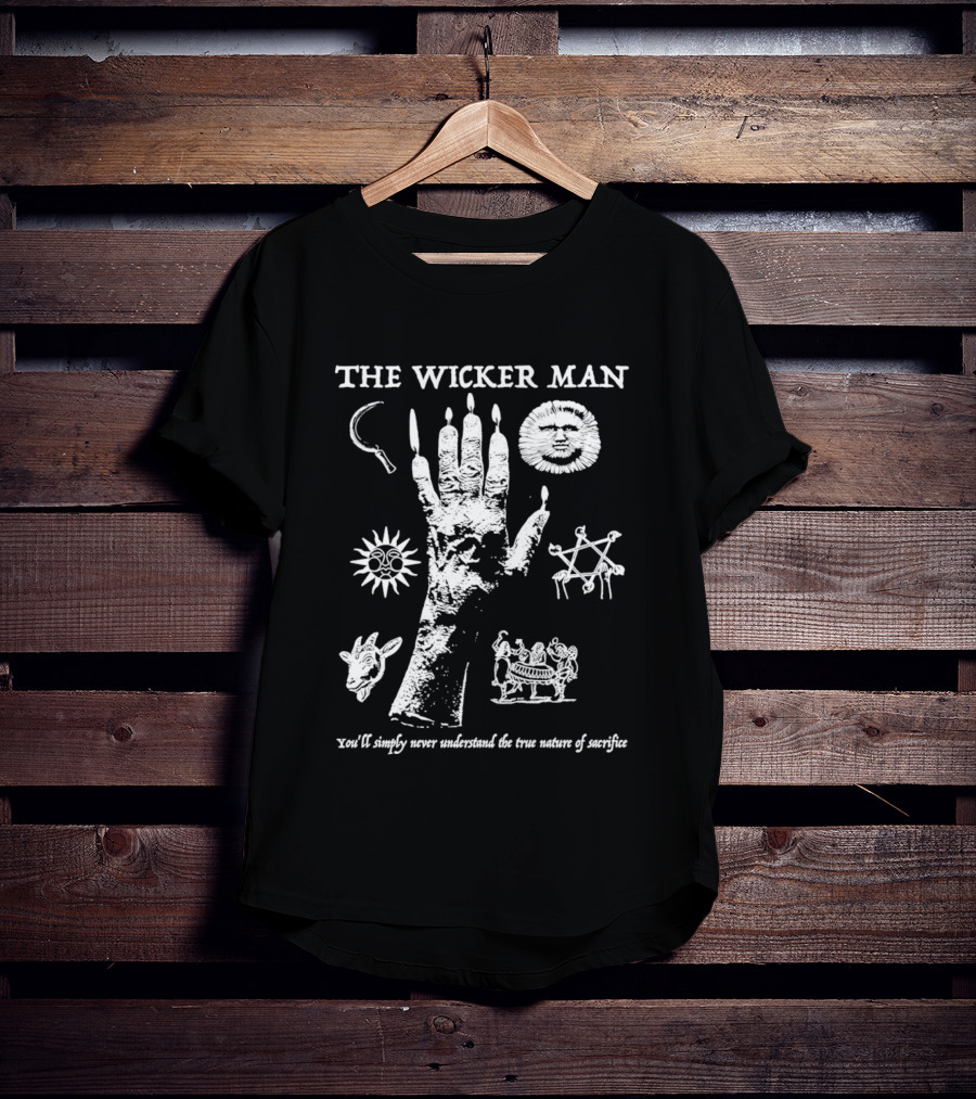The Wicker Man 1973 Sacrifice Nature Symbols And Ritual T-Shirt