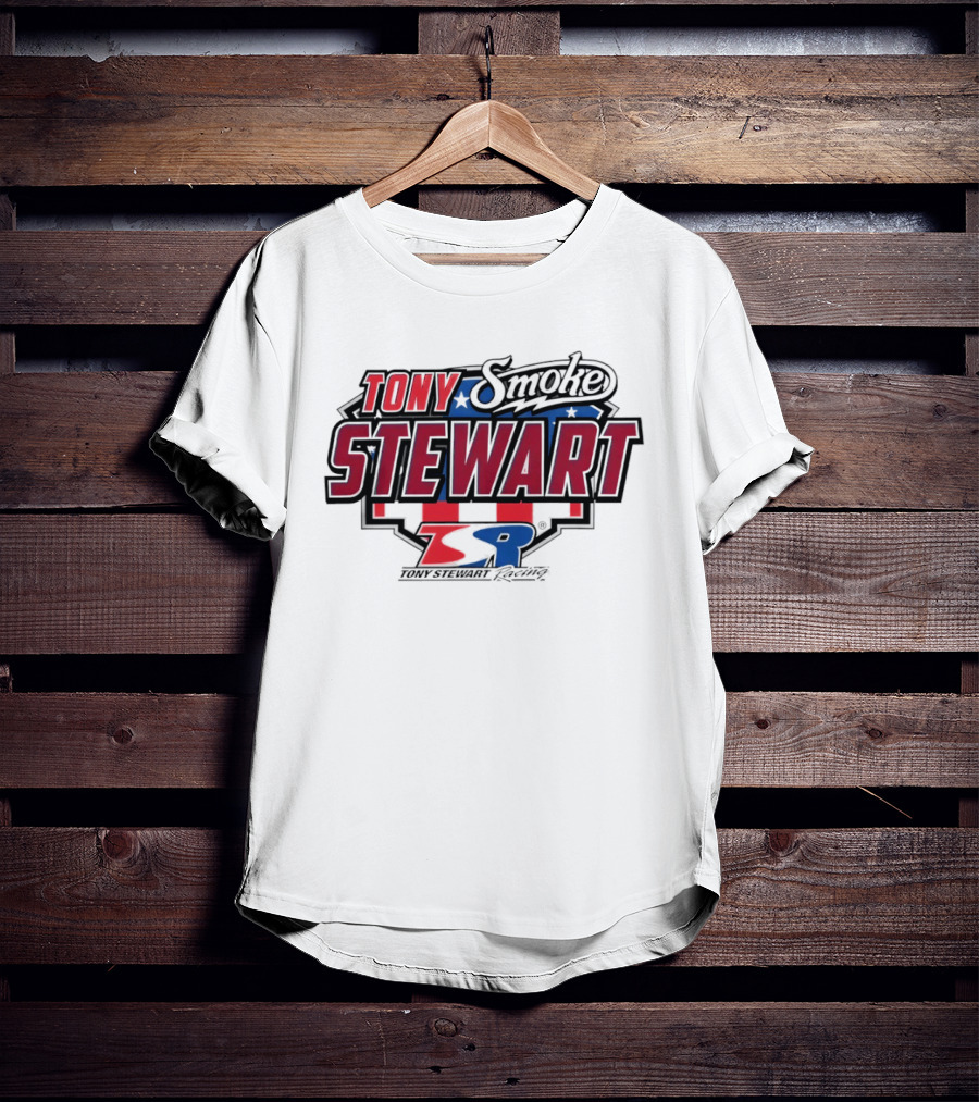 Tony Stewart Smoke Americana NitroMall Racing 20 Sprint T-Shirt