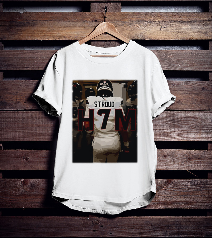 C.J. Stroud H7M Houston Texans Football Player T-Shirt